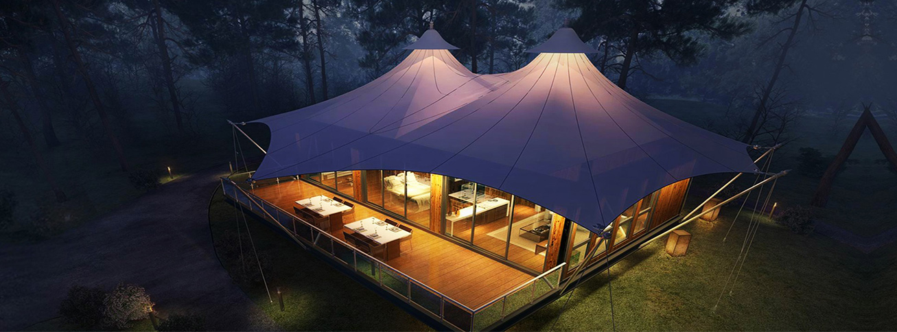 Dù cafe, dù resort cao cấp Phúc Anh